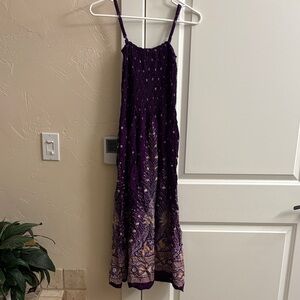 Purple Maxi Dress